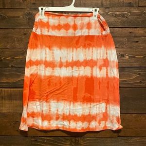 Faded Glory tie-dye skirt